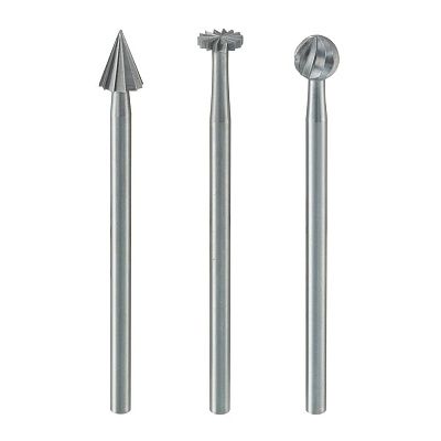 Вольфрам – ванадиевые фрезы, 3 поз. Proxxon (28720)