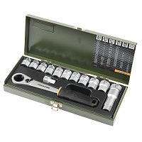 Набор с трещоткой из 14 позиций от 13 до 27 мм Proxxon (23604)