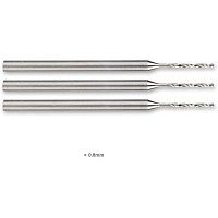 Вольфрам-ванадиевые свёрла, 3 шт., 0.8 мм Proxxon (28852)