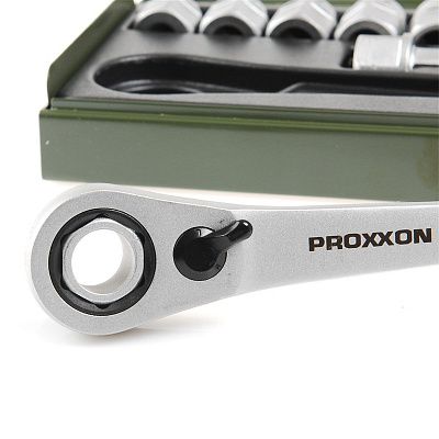 Набор с трещоткой из 14 позиций от 13 до 27 мм Proxxon (23604)