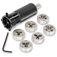 Приспособление для нарезания наружной резьбы от М3 до М10 Proxxon (24082)