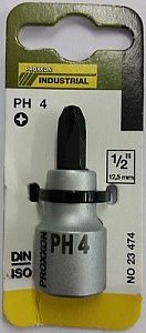 (Снято с производства)1/2" отверточная головка крест РН №. 4 Proxxon (23474)