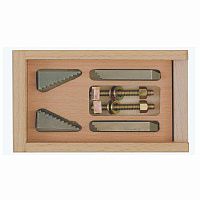 Стальные ступенчатые зажимы Micromot, пара Proxxon (24256)