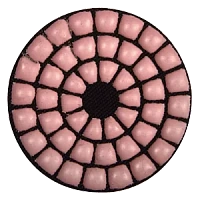 Алмазные шлифовальные/полировальные площадки К 400 Proxxon (28659)