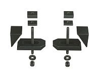 Стальные фрезерованные ступенчатые зажимы, пара Proxxon (24257)