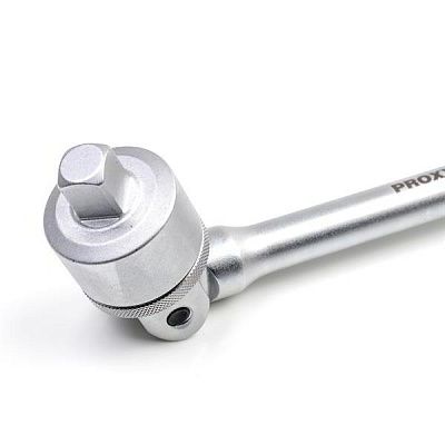 Удлиненная ручка с шарниром и трещоткой на 1/2" Proxxon (23090)