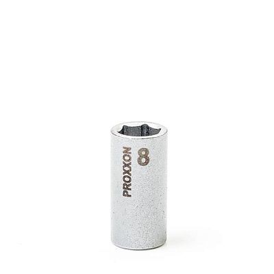 1/4" торцевая головка шестигранник, 8 мм Proxxon (23718)