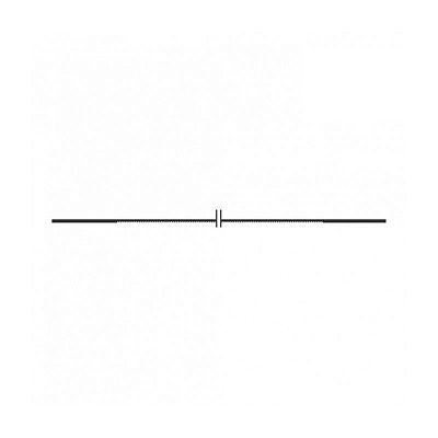 Пилки „Super-Cut“. Мелкий зуб (No. 3: 41 зубьев на 25 мм), 130x0,75x0,36mm 12шт Proxxon (28113)