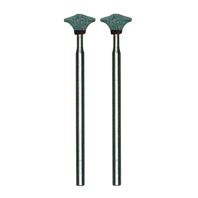 Кремний-карбид.боры для гравир.по стеклу, керам.(линза, 2 шт.,ø 8мм) Proxxon (28272)