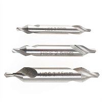 Центровочные сверла, 3 поз., (2.0 - 2.5 - 3.15 мм) Proxxon (24630)