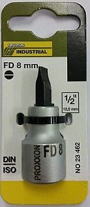 (Снято с производства)1/2"отверточная бита плоская 8 мм Proxxon (23462)