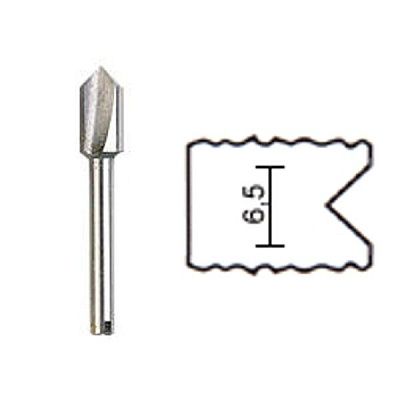 Фасонная V – образная фреза ø 6,5 мм Proxxon (29032)