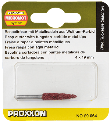 Обдирочная фреза, игла 4 х 19 мм Proxxon (29064)