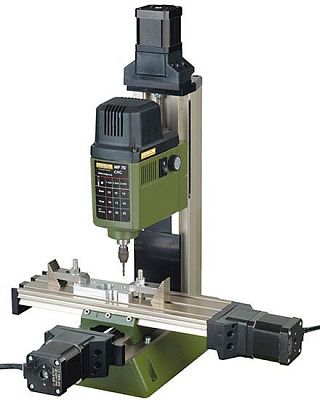 Микрофрезерный станок MF 70 подготовленный для ЧПУ Proxxon (27112)