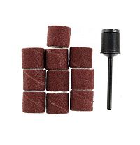 Шлифовальные цилиндры с дискодержателем (10 шт., зерн.К 150) Proxxon (28980)