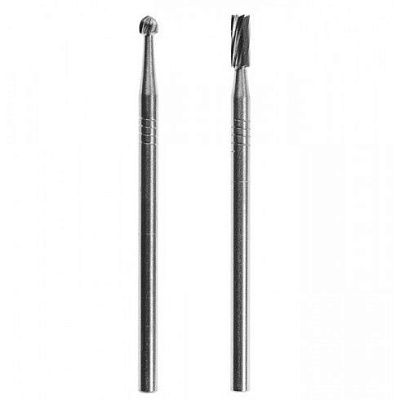 Фрезы твёрдосплавные 2 шт.(цилиндр,сфера) Proxxon (28750)