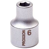 3/8" торцевая головка шестигранник, 6 мм Proxxon (23500)
