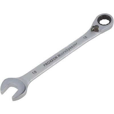 Ключ Micro-Combi-Speeder с обгонной муфтой комбинир, 18 мм Proxxon (23140)