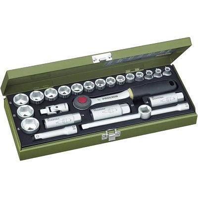 Компактный набор с трещоткой 3/8", 24 поз. Proxxon (23110)