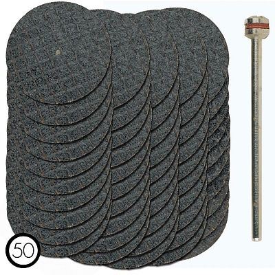 Армированные отрезные диски, 50 шт., 22 мм Proxxon (28809)