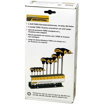 Набор отверток с L-образной рукоятью 8 поз., шестигранник HEX Proxxon (22650)