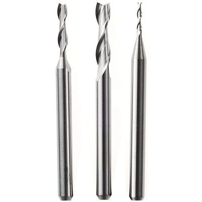 Фрезы твердосплавные, 3 шт. (1 - 2 - 3 мм) Proxxon (27116)