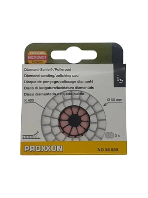 Алмазные шлифовальные/полировальные площадки К 400 Proxxon (28659)