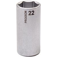 3/8" удлиненная головка шестигранник, 22 мм Proxxon (23545)