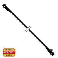 Пилки 127 мм, со штифтовым креплением,(25 зубьев/25 мм., 12 шт.) Proxxon (28745)