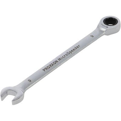 Комбинированный ключ с трещоткой MICRO-SPEEDER 9мм Proxxon (23258)